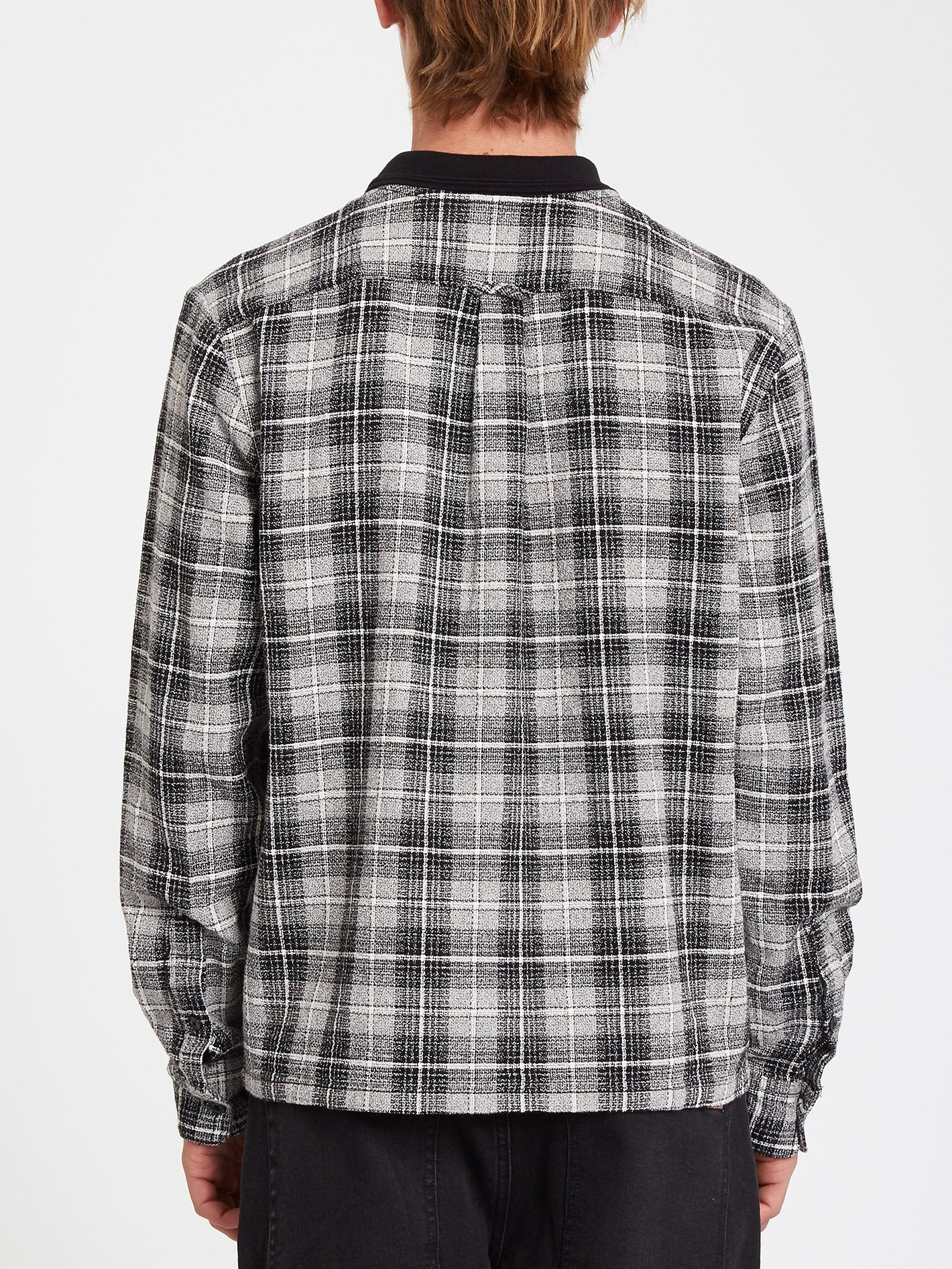 Louie Lopez Flanellhemd - SCHWARZ