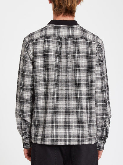 Louie Lopez Flanellhemd - SCHWARZ