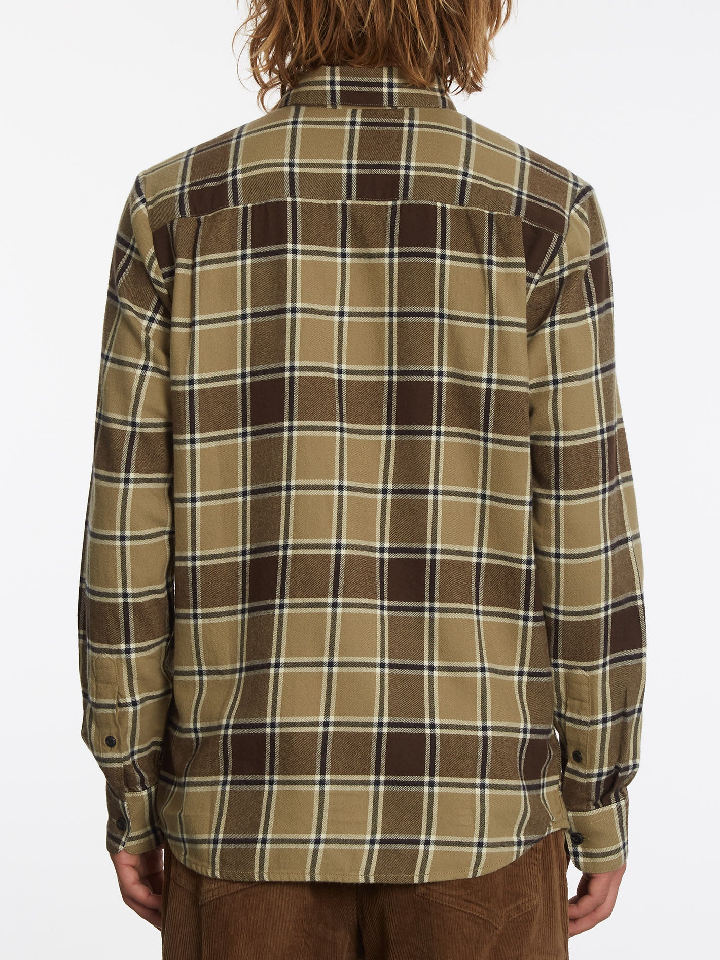 Caden Plaid Shirt - Khaki