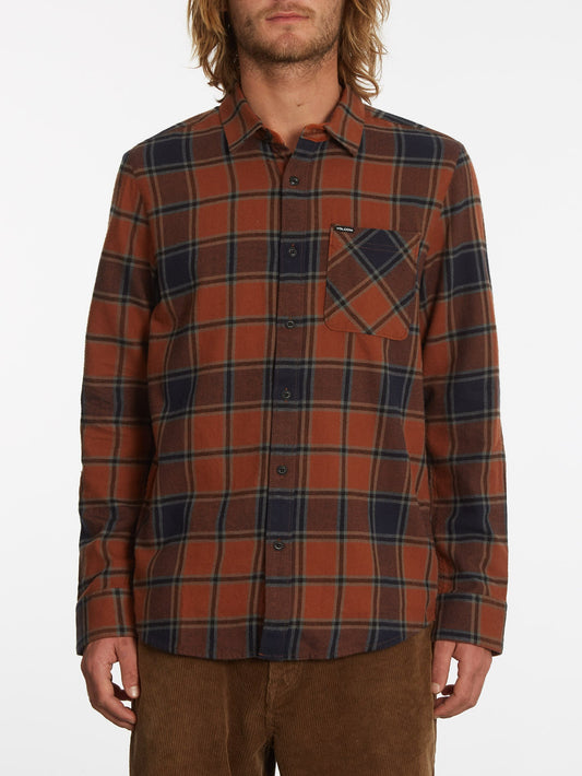 Chemise à carreaux Caden - MOCHA