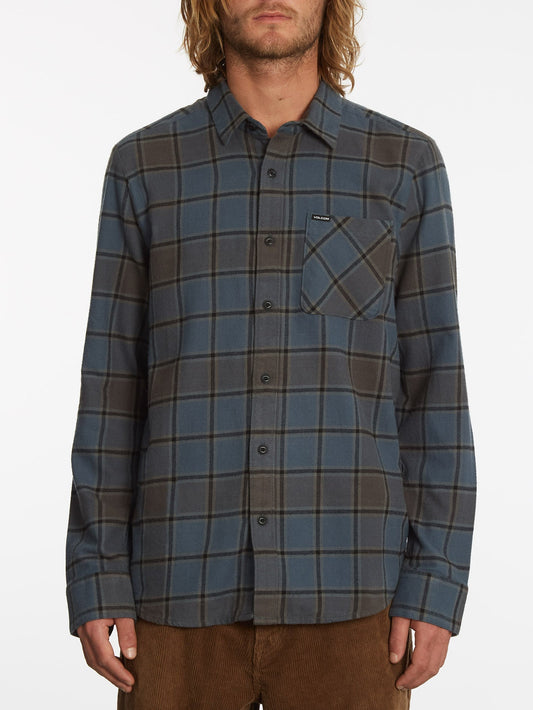Chemise à carreaux Caden - MARINA BLUE