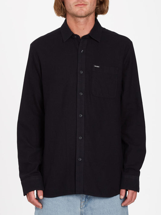 Chemise Caden Solid - BLACK