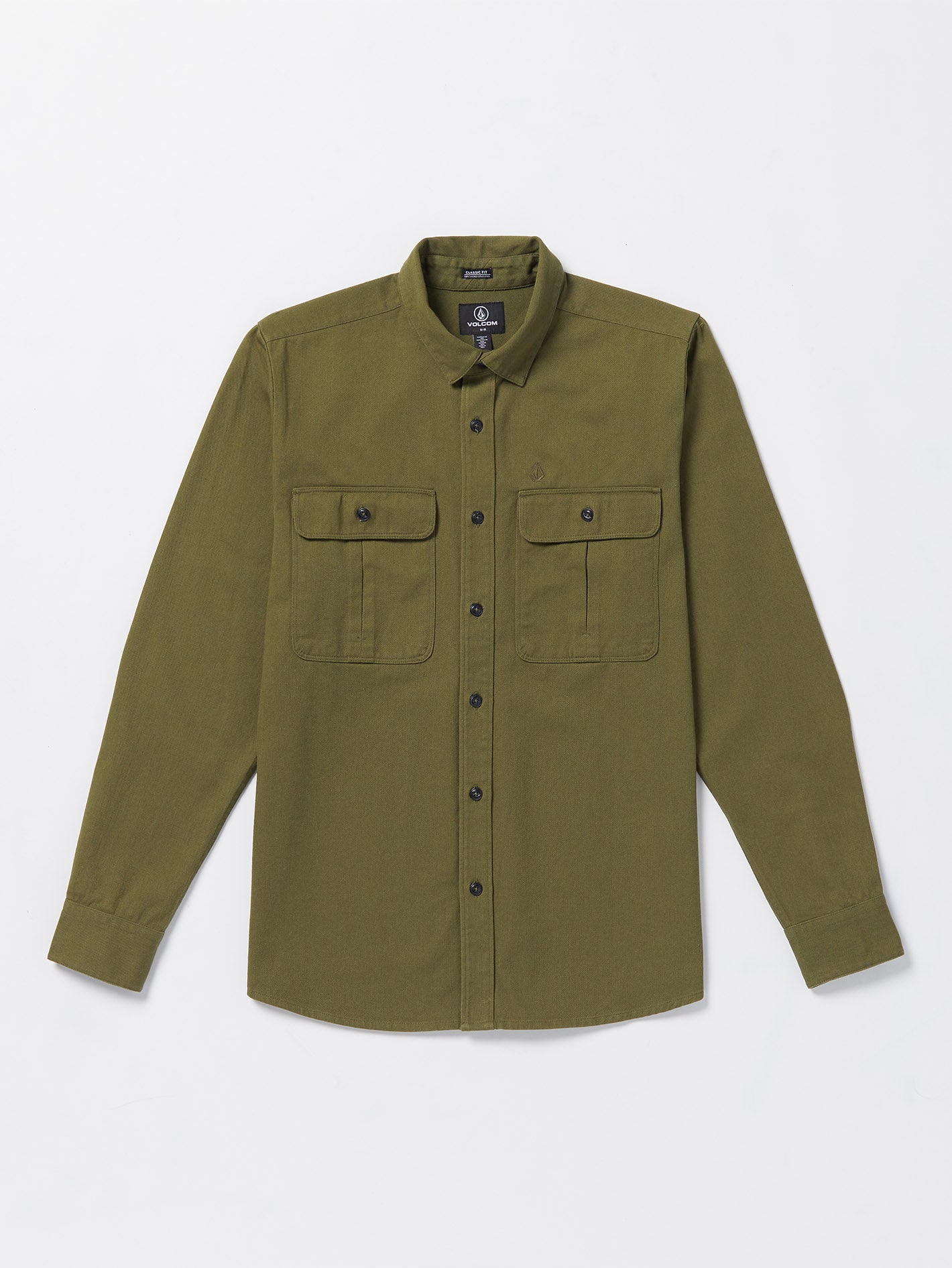 Stone Benchmark Overshirt - EXPEDITION GREEN