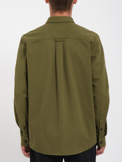 Stone Benchmark Overshirt - EXPEDITION GREEN