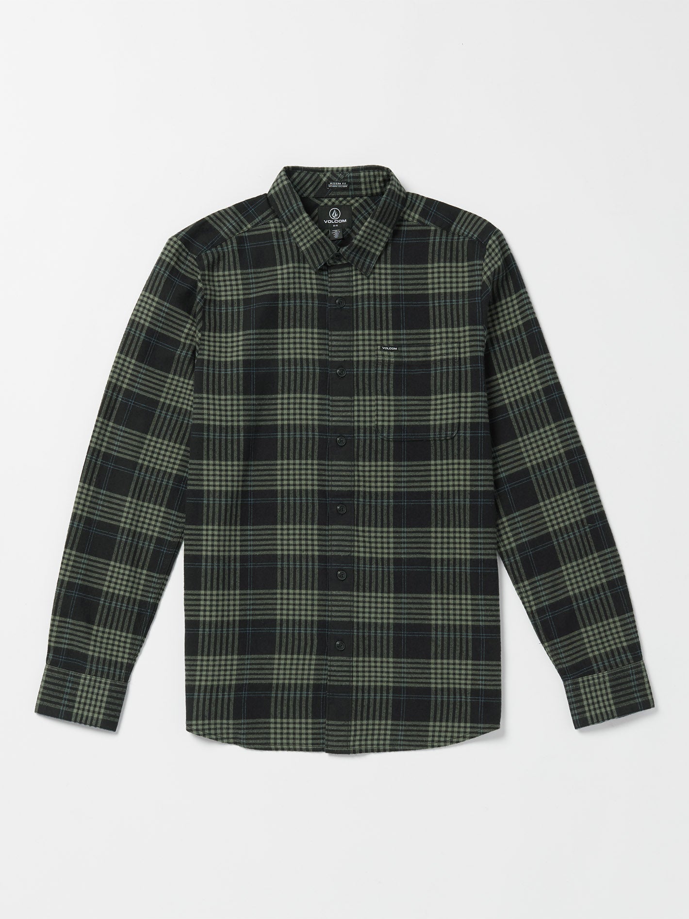 Caden Plaid Shirt - BLACK