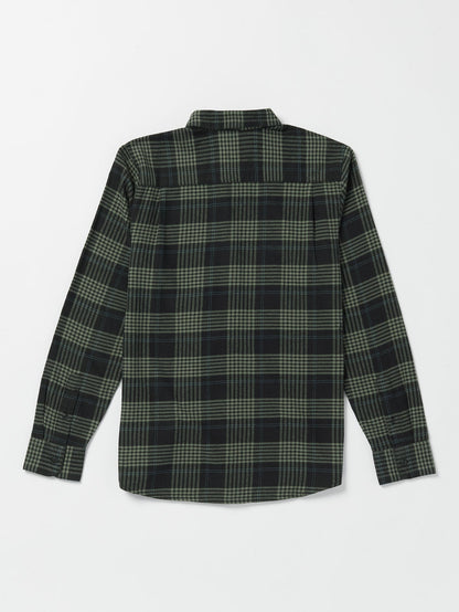 Caden Plaid Shirt - BLACK