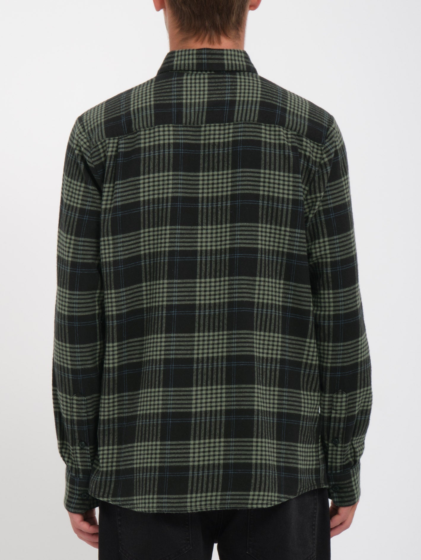 Caden Plaid Shirt - BLACK