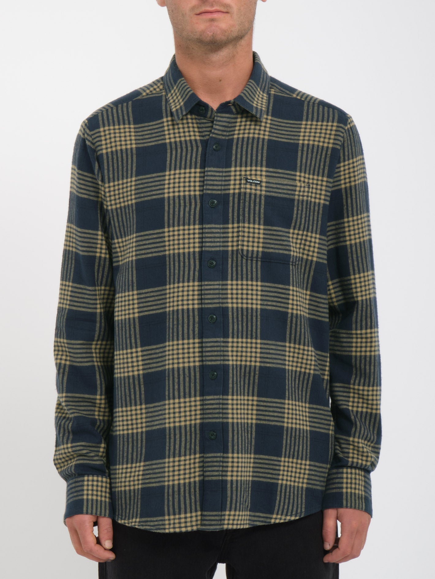 Caden Plaid Shirt - NAVY