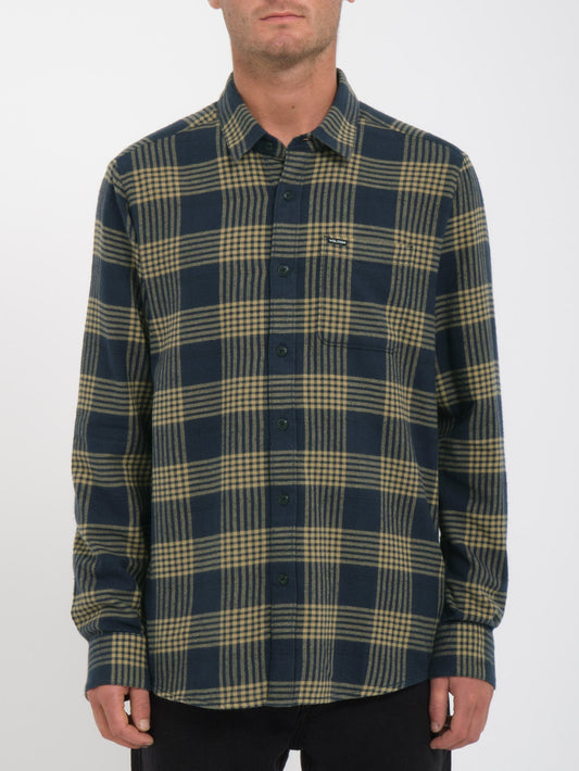 Caden Kariertes Hemd - MARINEBLAU