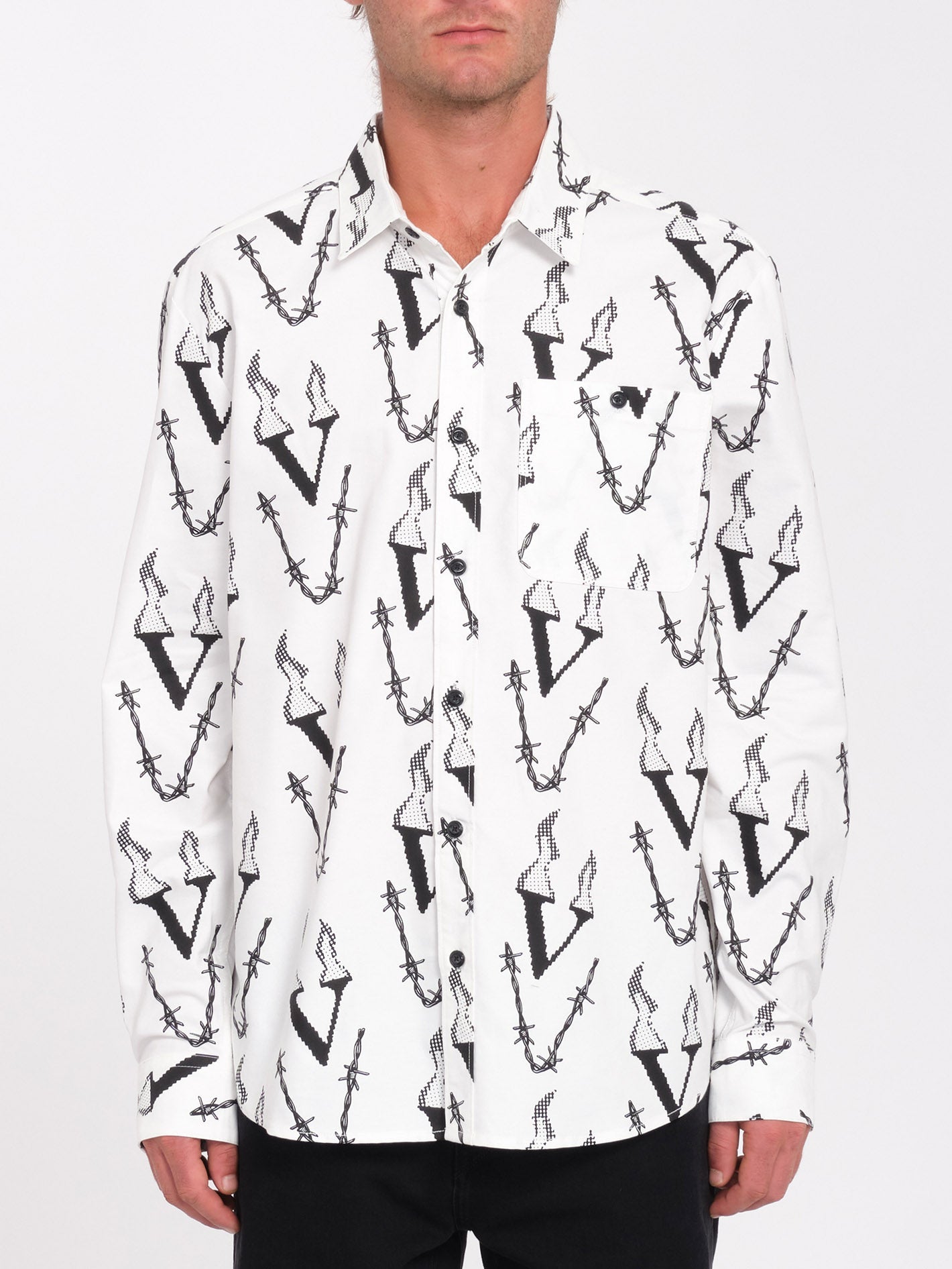 Fergadelic Shirt - WEISS