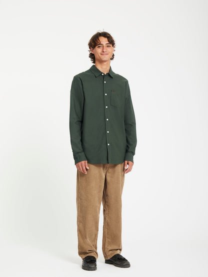 Veeco Oxford Shirt - DARK FOREST