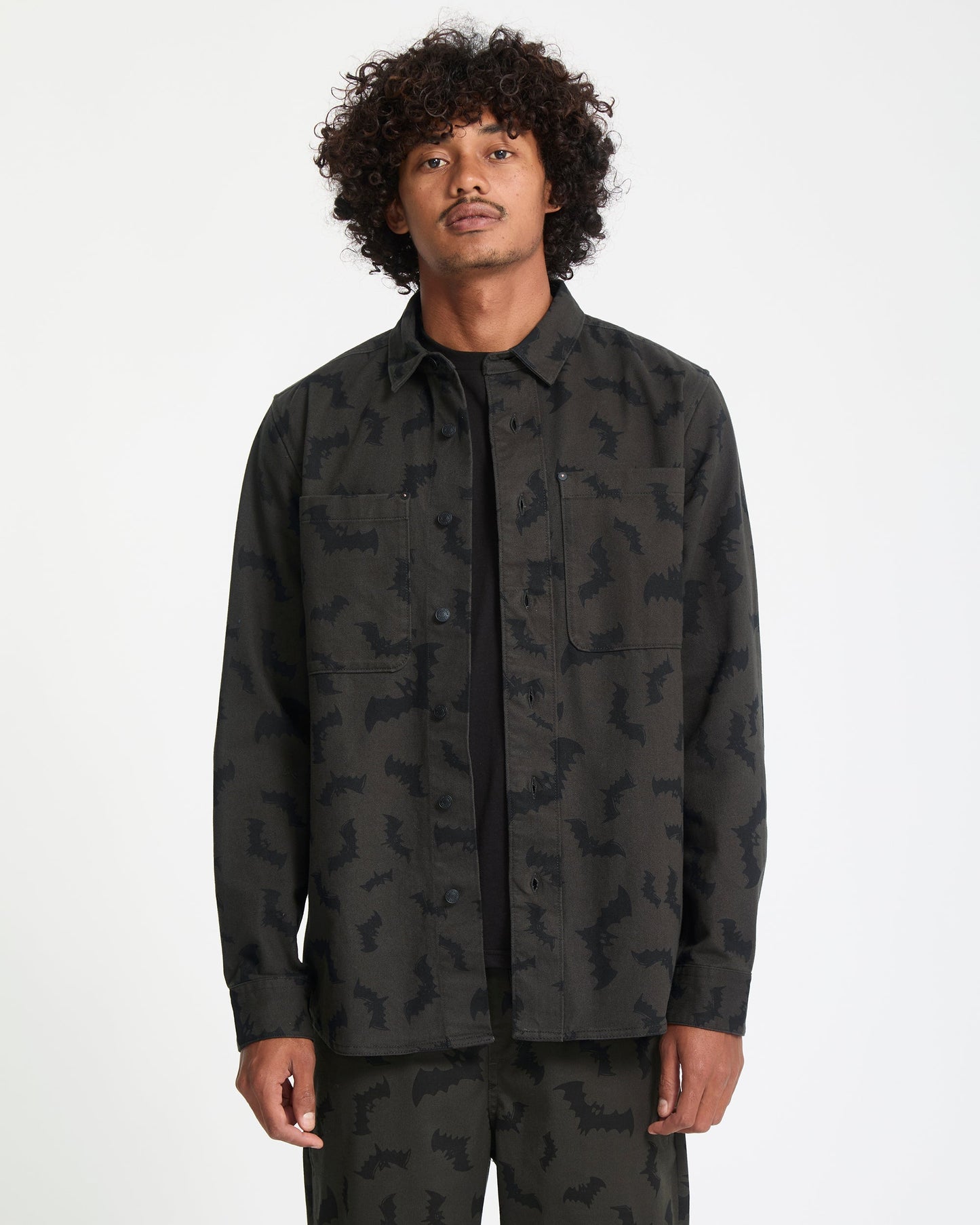 JJ Villard Hemd - Rinsed Black