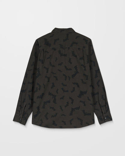JJ Villard Hemd - Rinsed Black