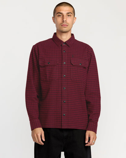 Augustone Shirt - Merlot