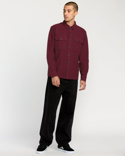Augustone Shirt - Merlot