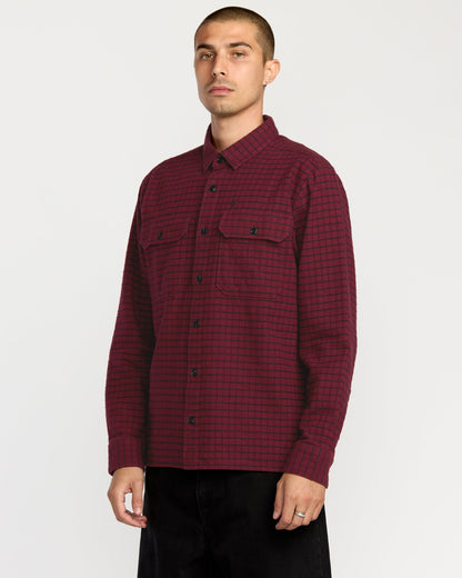 Augustone Shirt - Merlot