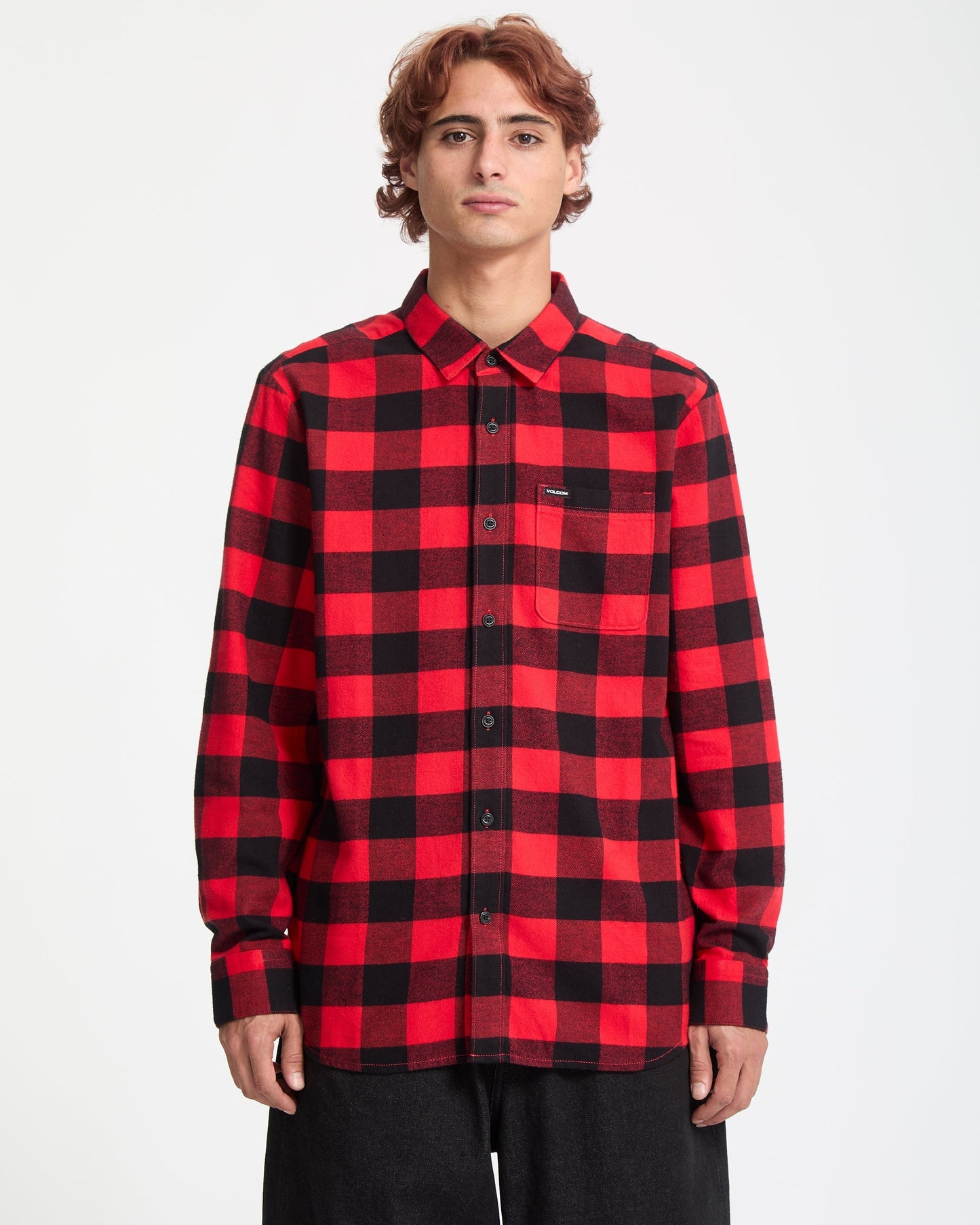 Chemise Caden Plaid - Lifeguard Red