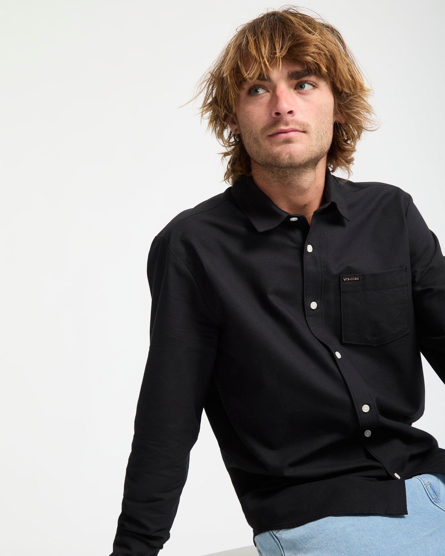 Chemise Veeco Oxford - Black