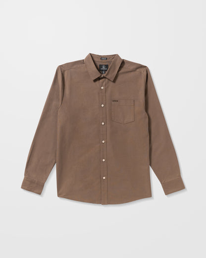 Chemise Veeco Oxford - Brown Stone