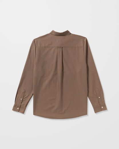 Chemise Veeco Oxford - Brown Stone