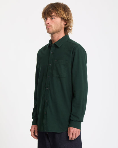 Caden Solid Shirt - Skarabäus