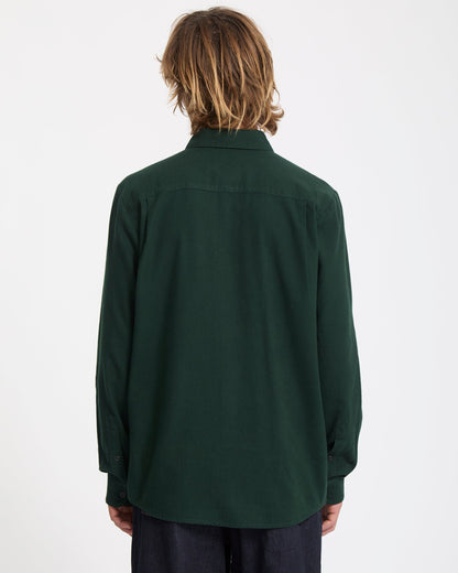 Caden Solid Shirt - Skarabäus