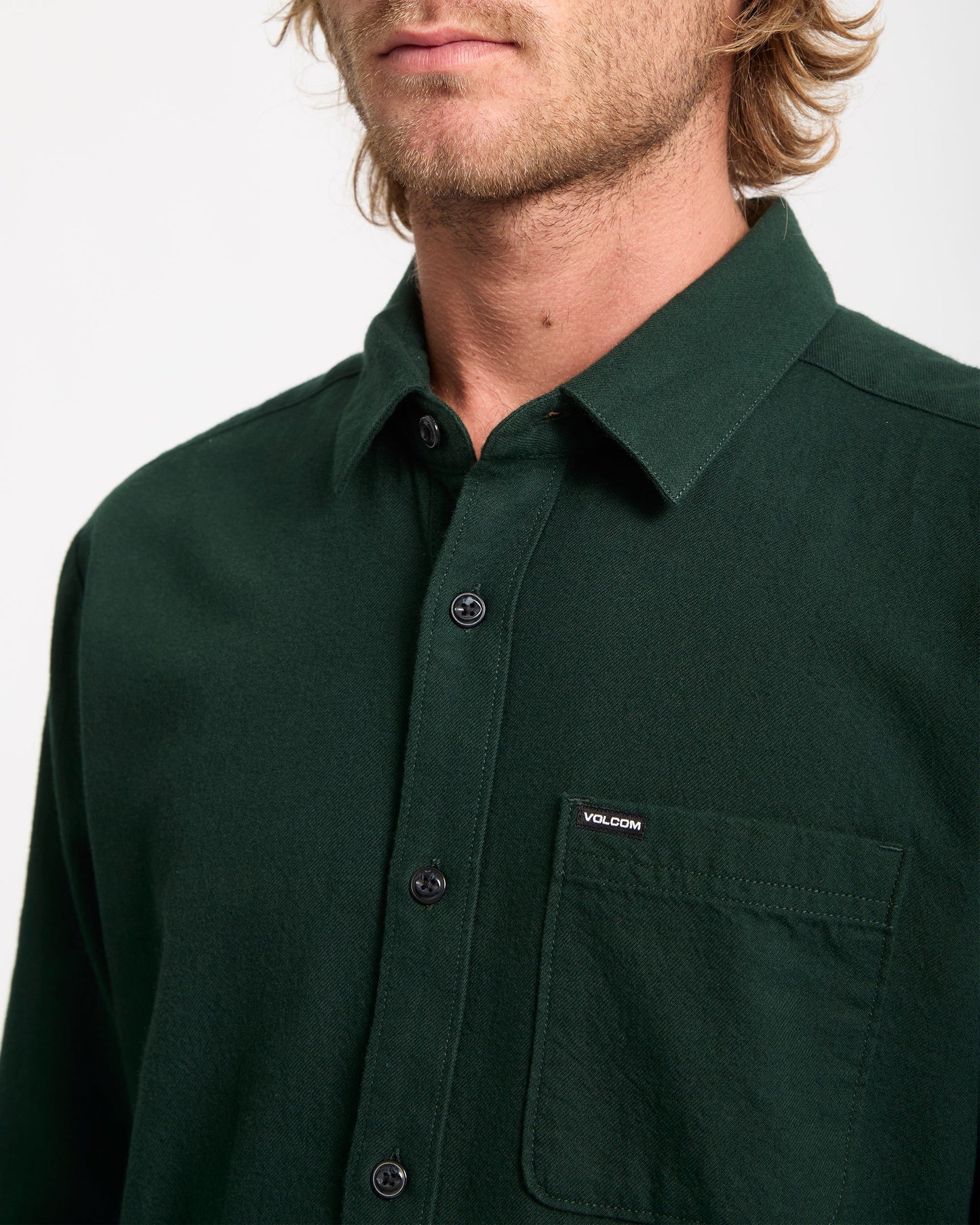 Caden Solid Shirt - Skarabäus