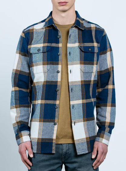 Chemise À Manches Longues Heavy Daze - Indigo