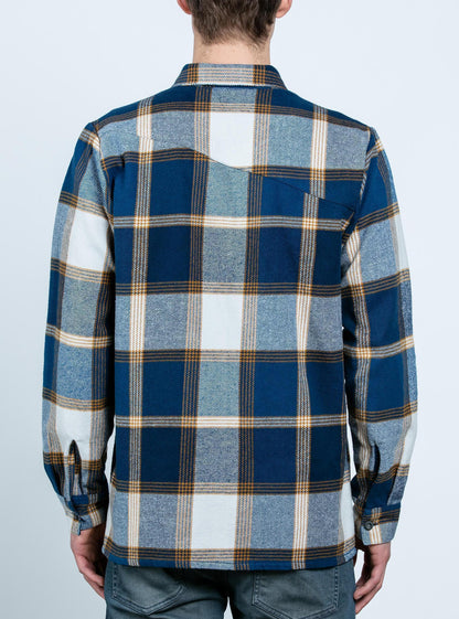 Chemise À Manches Longues Heavy Daze - Indigo