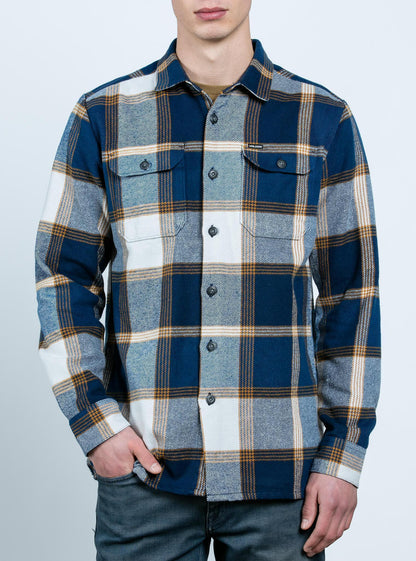 Chemise À Manches Longues Heavy Daze - Indigo