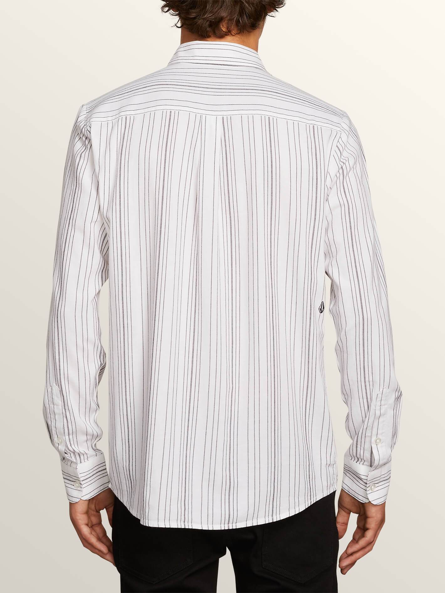 Clasher Langarmshirt - Weiß