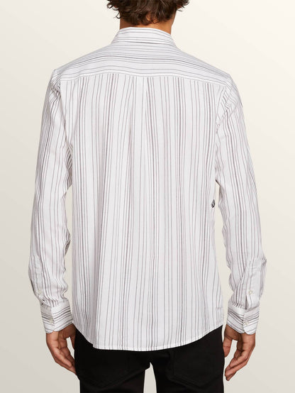 Clasher Langarmshirt - Weiß