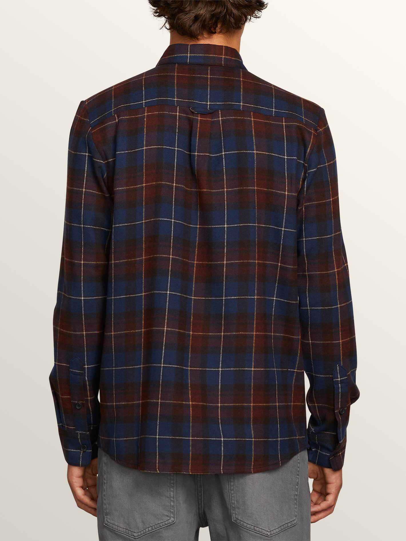 Lumberg L/S Flannel T-shirt - Melindigo