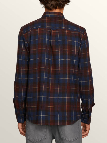 Lumberg L/S Flannel T-shirt - Melindigo