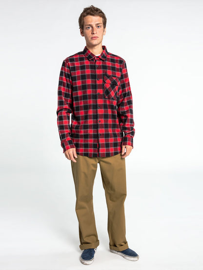 Chemise Shadows Flannel - BLACK