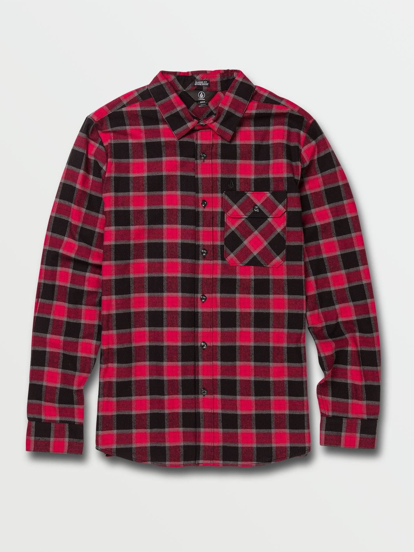 Chemise Shadows Flannel - BLACK