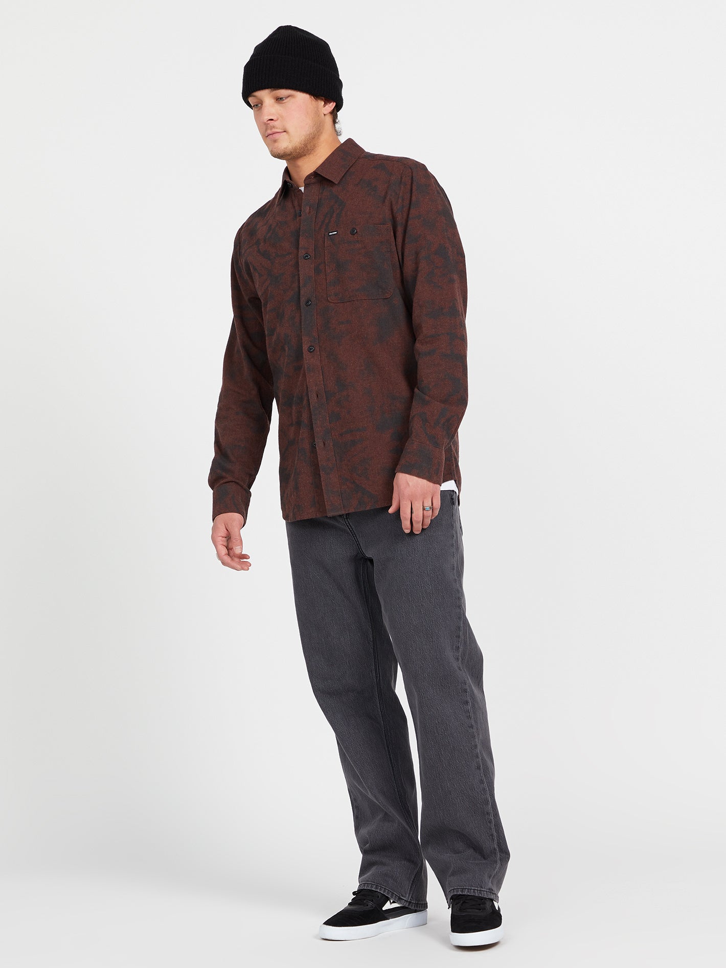 Chemise Tie Dye - MAHOGANY