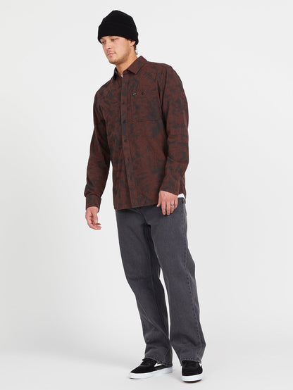 Chemise Tie Dye - MAHOGANY