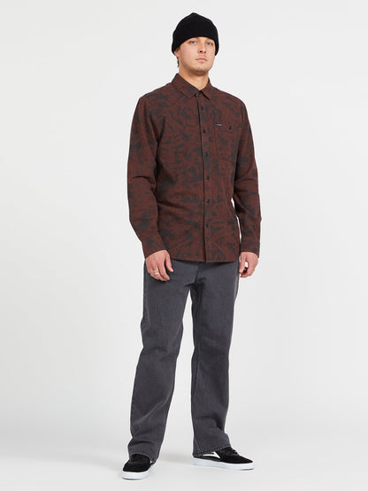 Chemise Tie Dye - MAHOGANY