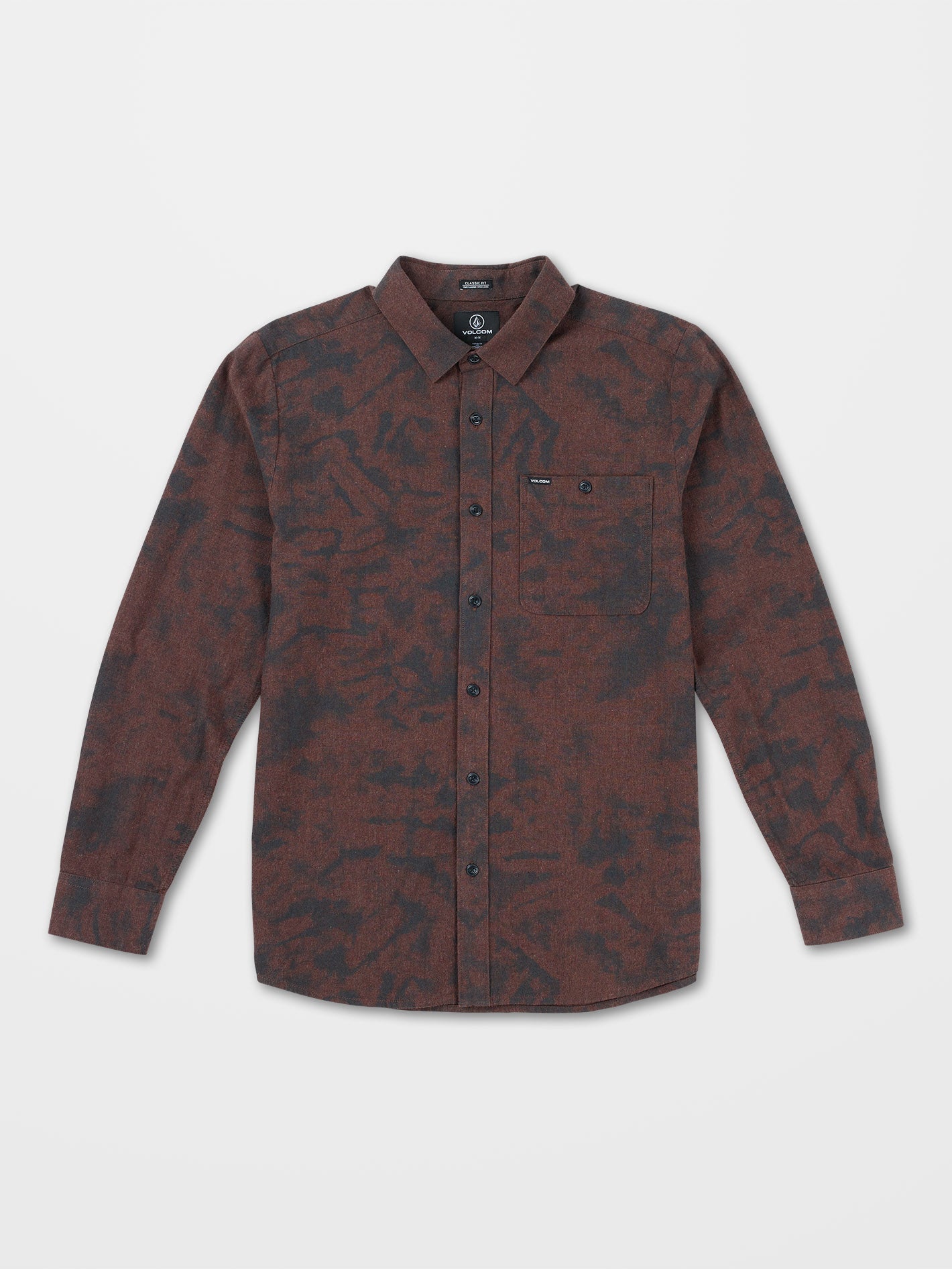 Chemise Tie Dye - MAHOGANY