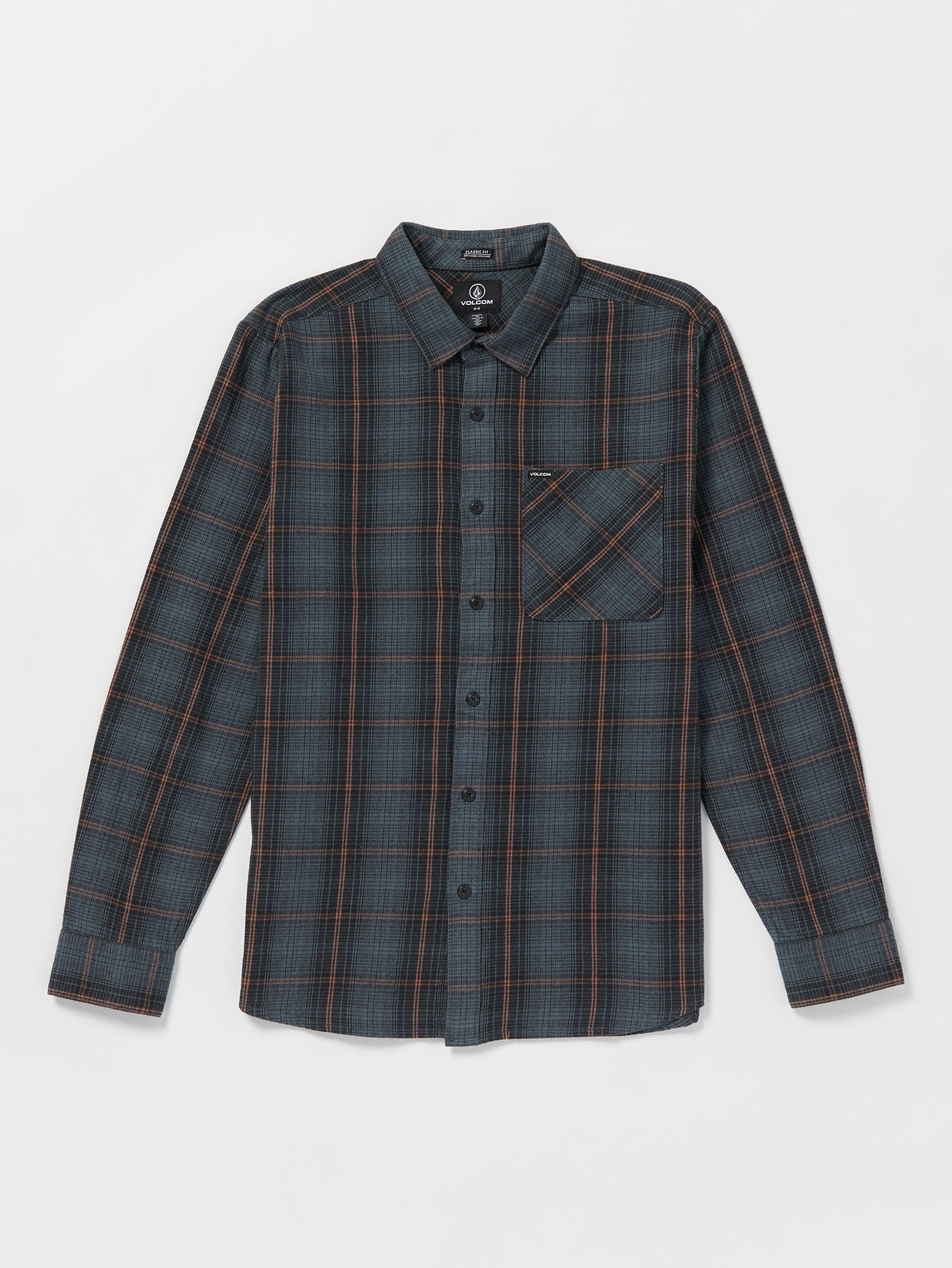 Chemise en flanelle Heavy Twills - DARK SLATE