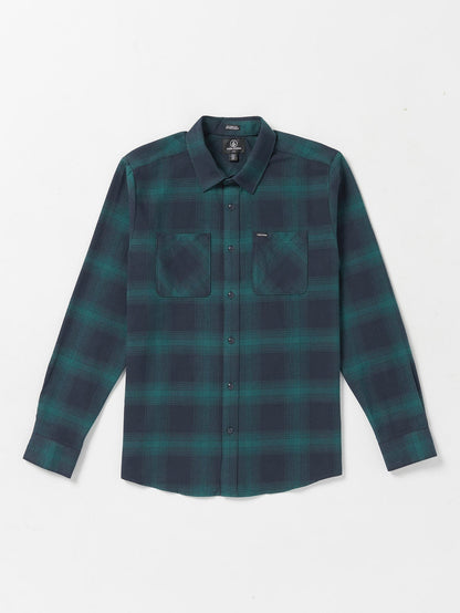 Netastone Flanellhemd - MARINEBLAU