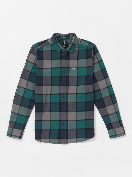 Caden Kariertes Hemd - MARINEBLAU