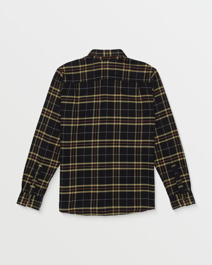 Chemise en flanelle Netastone - Black