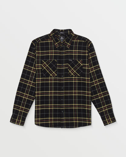 Chemise en flanelle Netastone - Black