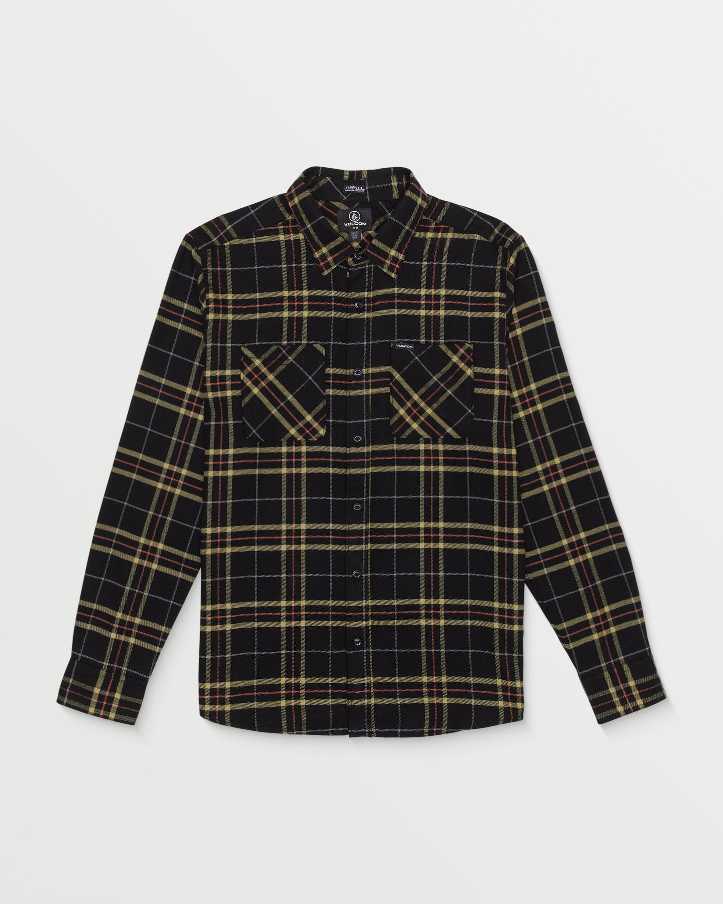 Chemise en flanelle Netastone - Black