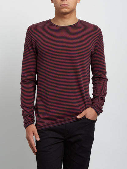 Pullover rayé Harweird - Crimson
