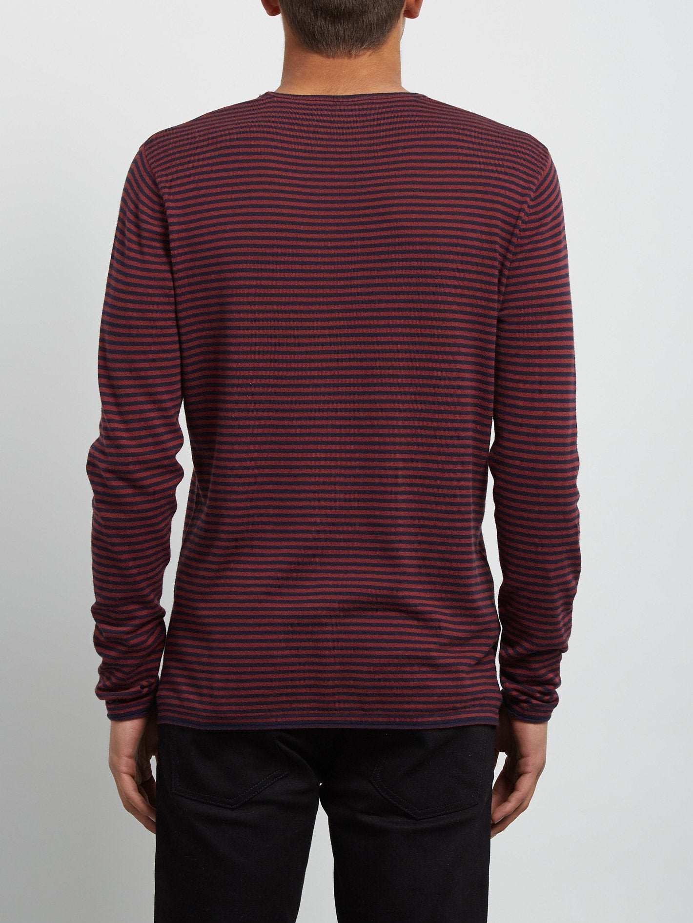 Pullover rayé Harweird - Crimson