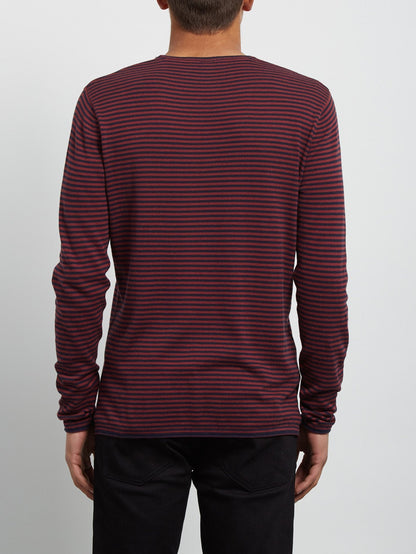 Pullover rayé Harweird - Crimson