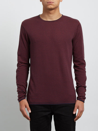 Pullover rayé Harweird - Crimson